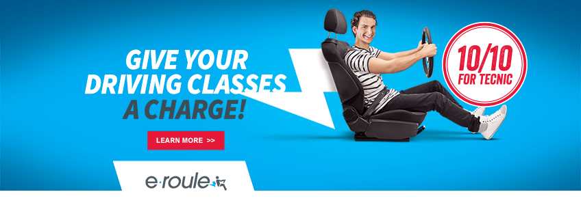 give our driving classes a charge with Tecnic and e-roule