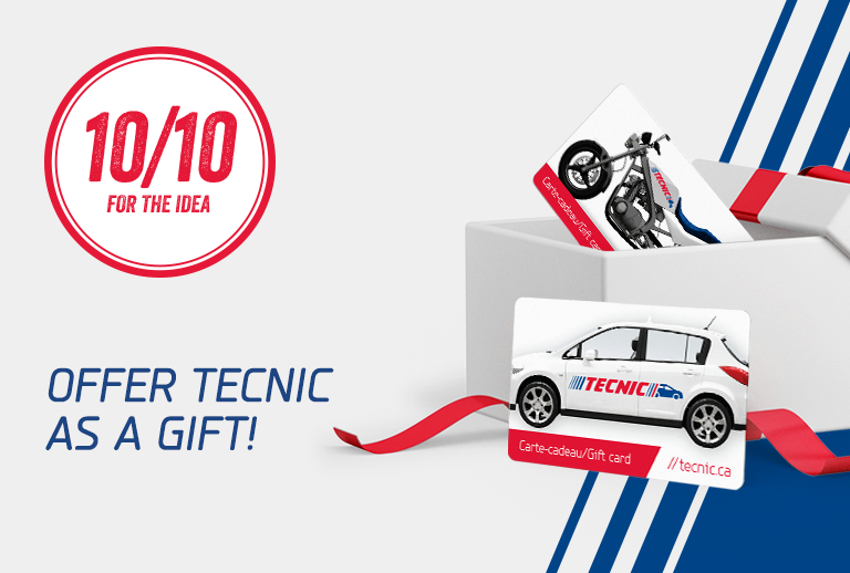 The TECNIC gift card